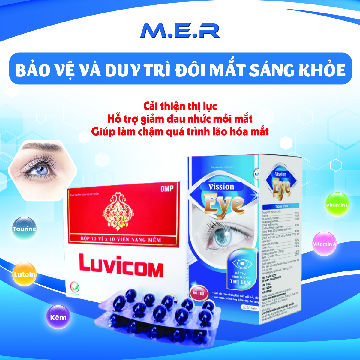 BẢO VỆ VÀ DUY TRÌ ĐÔI MẮT SÁNG KHỎE