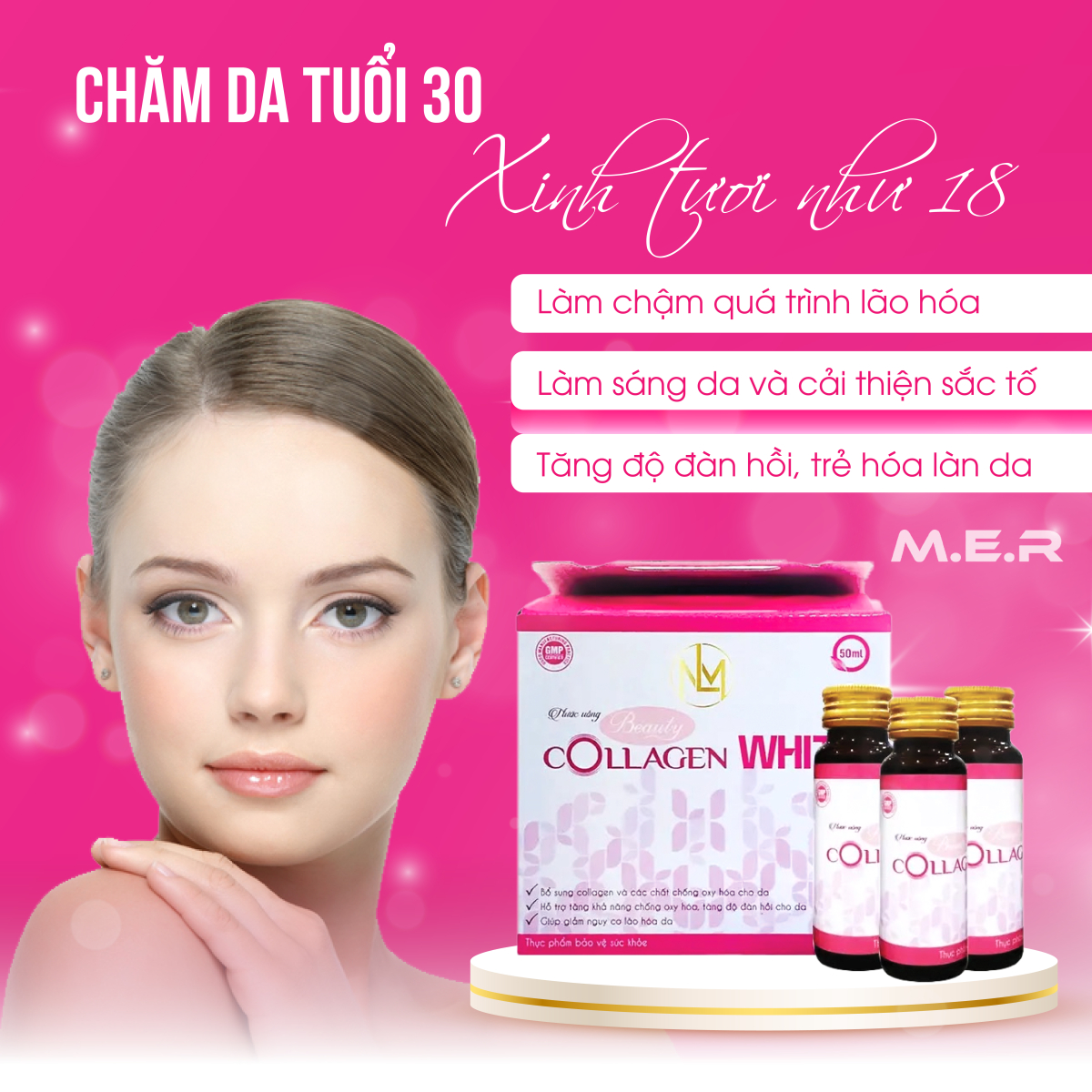 CHĂM DA TUỔI 30, XINH TƯƠI NHƯ 18