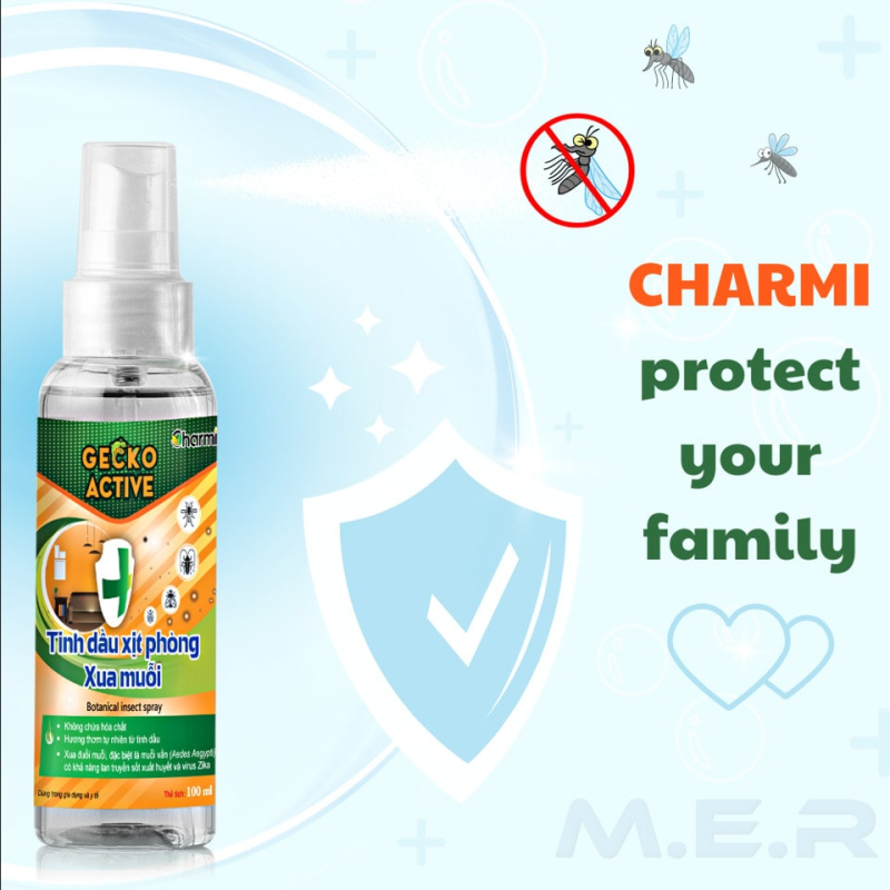 Tinh dầu xịt chống muỗi Charmi | CÔNG TY TNHH M.E.R