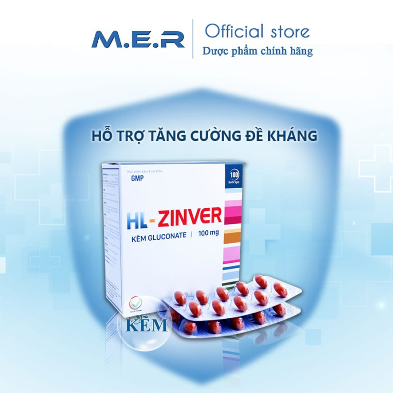 HL - ZINVER bổ sung kẽm cho cơ thể hiệu quả | CÔNG TY TNHH M.E.R