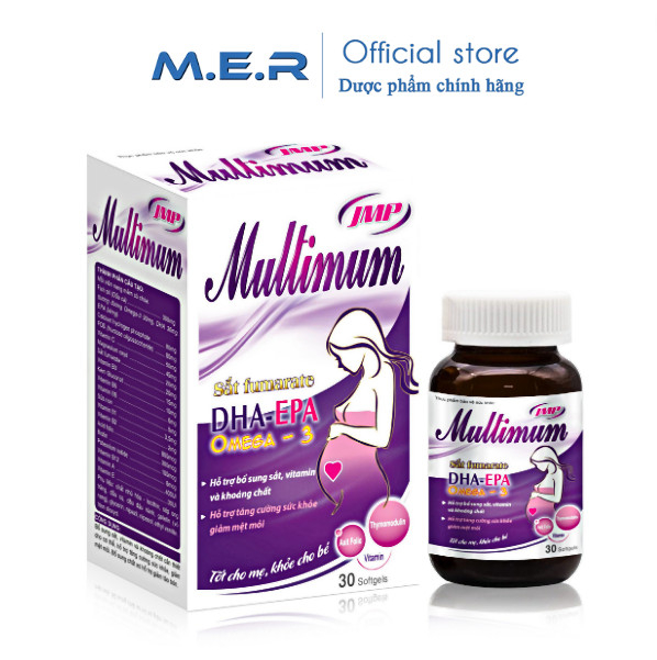 Viên uống MULTIMUM JMP bổ sung Vitamin cho phụ nữ mang thai | CÔNG TY TNHH M.E.R